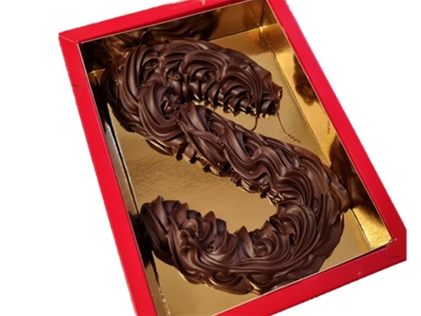 Chocolade letter puur