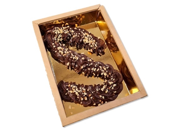 Chocolade letter Puur met hazelnoot