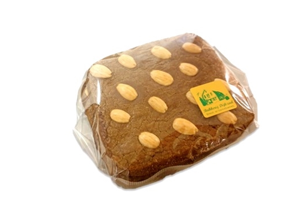 Speculaasbrokken met amandelen