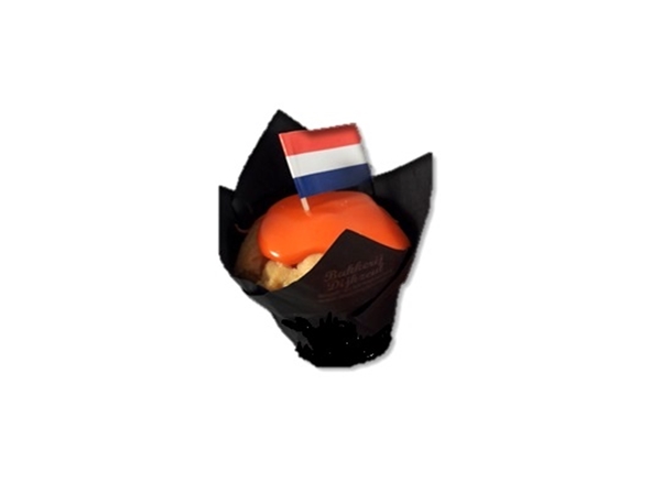 Oranje muffin